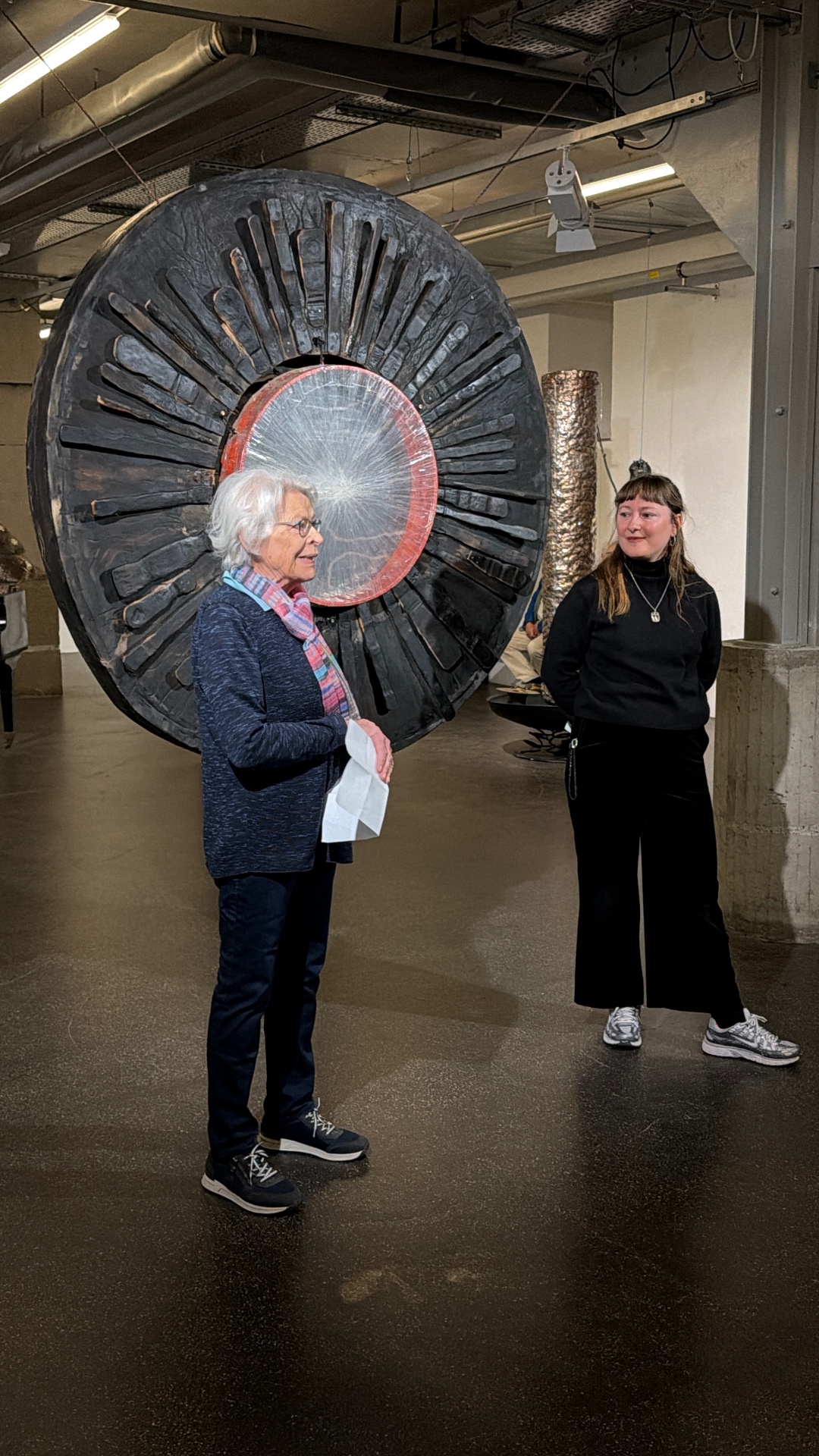 Begrüssung und Ansprache durch Sarah Mühlebach und Annemarie Spühler